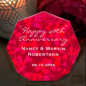 パーソナライズされたRuby 40周年記念ギフト フォトブロック