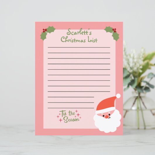 パーソナライズされたSantaへのクリスマス (スタンド正面)