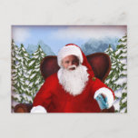 パーソナライズされたSanta Addユーザーの写真 シーズンポストカード<br><div class="desc">写真を追加して、クリスマスおもしろいカードを作成</div>