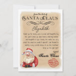パーソナライズされたSanta Printableからの手紙 招待状<br><div class="desc">今年のサンタクロースの魔法とクリスマスホリデーに魔法を持って来て、この印刷可能なサンタクロースからの手紙。Santaのデスクからの手紙は完全にカスタマイズ可能なあなたの独自の作り、あなたが選択したインスタントもしダウンロードできる。家からプリントこの編集可能なパーソナライズされたサンタクロースからの手紙。</div>