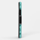 パーソナライズされたseaoam greenハートとpawsという名前 Case-Mate iPhoneケース (裏面/右)