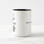 「パーソナライズされたShow Me Your Torts」弁護士 ツートーンマグカップ (中央)