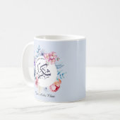 "パーソナライズされたshukran"アラビア語先生ありがとう コーヒーマグカップ (正面左)