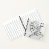 パーソナライズされたSketchbookスパイラルノート ノートブック (内部)