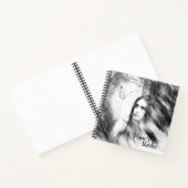 パーソナライズされたSketchbookスパイラルノート ノートブック (内部)