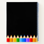 パーソナライズされたSketchbook ノートブック (裏面)