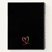 パーソナライズされたSketchbook & Dodles ノートブック (裏面)