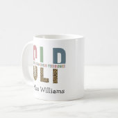 パーソナライズされたSLP言語聴覚士のギフト コーヒーマグカップ (正面左)