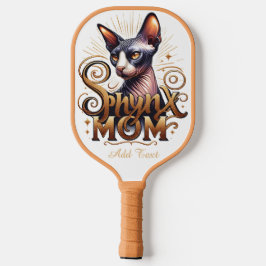 パーソナライズされたSphynx Cat Mom's Day ピックルボールラケット