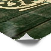 パーソナライズされたSt patricks dayおもしろいアイリッシュパブ ポスター (コーナー)