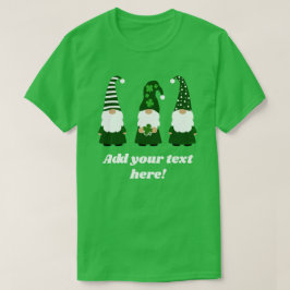 パーソナライズされたSt patricks day格言ユニセックス Tシャツ