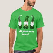 パーソナライズされたSt patricks day格言ユニセックス Tシャツ (正面)