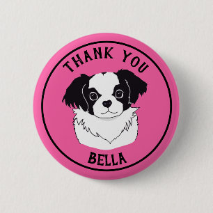 パーソナライズされたThank You Dogボタン 缶バッジ