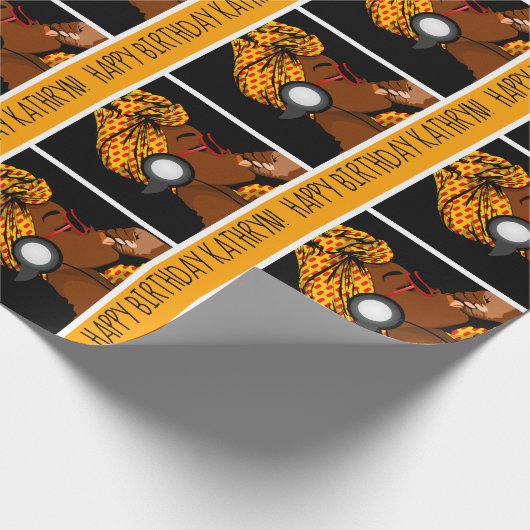 パーソナライズされたTo Tunes ラッピングペーパー (角)