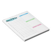 パーソナライズされたToDoリスト - 項目を細分化 ノートパッド (アングル)