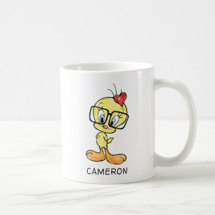 パーソナライズされたTWEETY™鳥おたくコーヒーマグ コーヒーマグカップ
