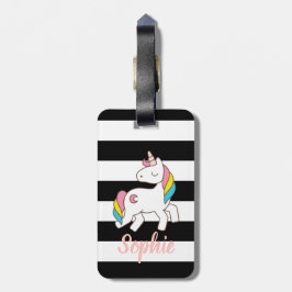 パーソナライズされたunicorn荷札 ラゲッジタグ
