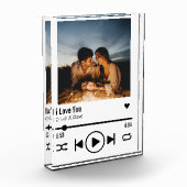 パーソナライズされたValentine Photo Songプレイリスト フォトブロック (左)