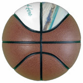 パーソナライズされたYour Photo Basketballとカスタム文字 バスケットボール (右)