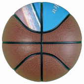 パーソナライズされたYour Photo Basketballとカスタム文字 バスケットボール (右)