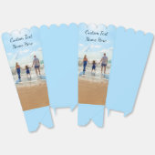 パーソナライズされたYour Photo Popcorn Boxカスタム文字 フェイバーボックス (見開き)