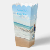 パーソナライズされたYour Photo Popcorn Boxカスタム文字 フェイバーボックス (裏面)