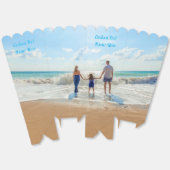 パーソナライズされたYour Photo Popcorn Boxカスタム文字 フェイバーボックス (見開き)