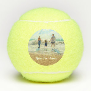 パーソナライズされたYour Photo Tennis Ballsカスタム文字 テニスボール
