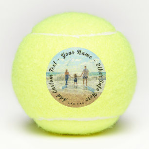 パーソナライズされたYour Photo Tennis Ballsカスタム文字 テニスボール