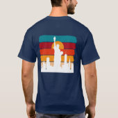 パーソナライズしよう！古典的会話チャレンジ Tシャツ (裏面)