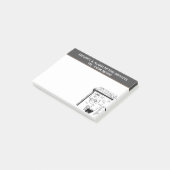 パーソナライズするセキュリティとアラームの適合サービス ポストイット (アングル)