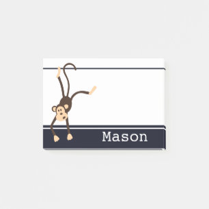 パーソナライズでおもしろいで生意気な猿 ポストイット