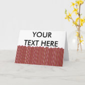 パーソナライズでおもしろいなプライバシーの塀のグラフィック カード (黄色い花)