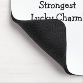 パーソナライズでかわいいてんとう虫のスケッチ マウスパッド (コーナー)