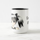 パーソナライズでかわいいゴシック様式マグ マグカップ (中央)