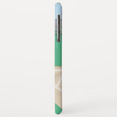 パーソナライズでかわいい野球の漫画プレーヤー Case-Mate iPhoneケース (裏面/左)