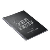 パーソナライズですばらしい冒険旅行ジャーナル ノートブック (右側)