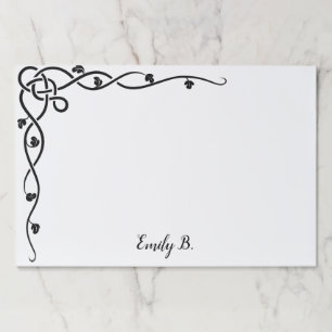 パーソナライズでカスタムで大きいメモ帳を切取って下さい ペーパーパッド