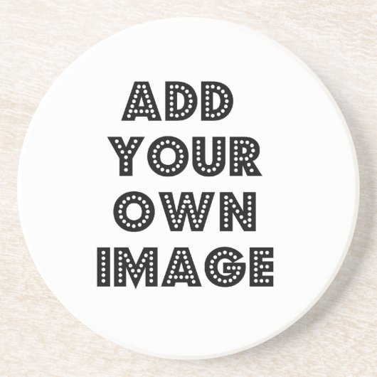 パーソナライズでカスタムなギフト コースター (正面)