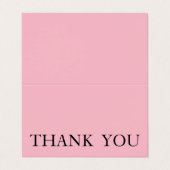 パーソナライズでカスタムなシンプルは感謝していしています 名刺 (外部フラット)