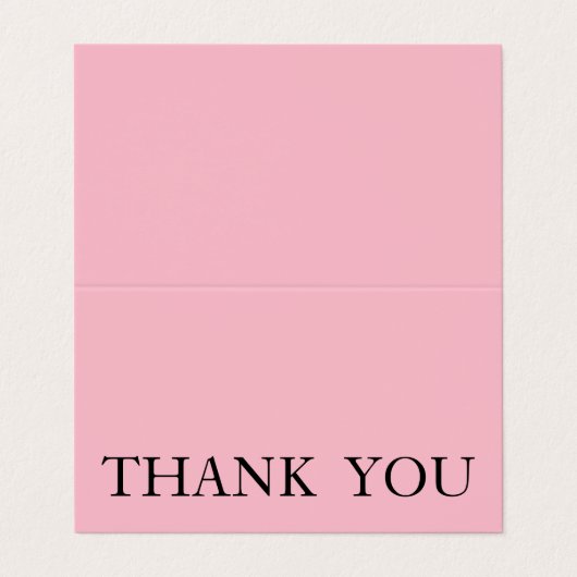 パーソナライズでカスタムなシンプルは感謝していしています 名刺 (外部フラット)