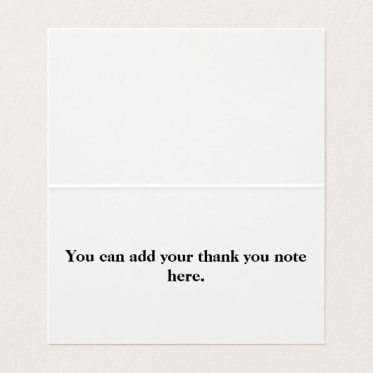 パーソナライズでカスタムなシンプルは感謝していしています 名刺 (内部フラット)