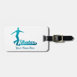 パーソナライズでカスタムなフィギュアスケートのGiftware ラゲッジタグ