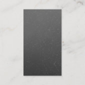 パーソナライズでカスタムな金ゴールドのストライプのピアノの教師 名刺 (裏面)