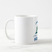 パーソナライズで上品な第21誕生日21のマグ コーヒーマグカップ (左)