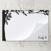 パーソナライズで大きいメモ帳を切取って下さい ペーパーパッド (折り畳み)