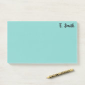 パーソナライズで大きい青 ポストイット (デスク)