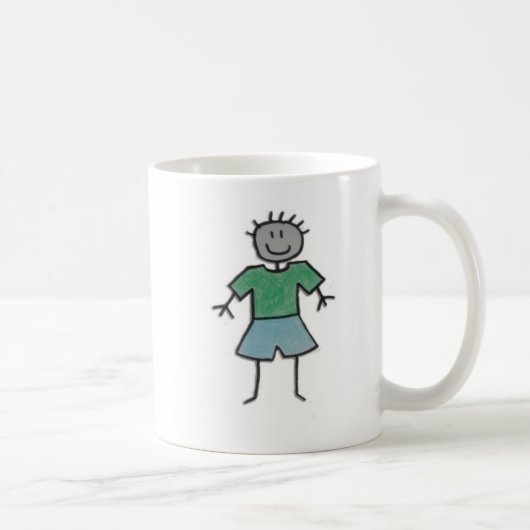 パーソナライズで幸せな父の日のマグ コーヒーマグカップ (右)