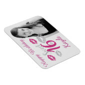 パーソナライズで幸せな菓子の第16誕生日の磁石 マグネット (右側)