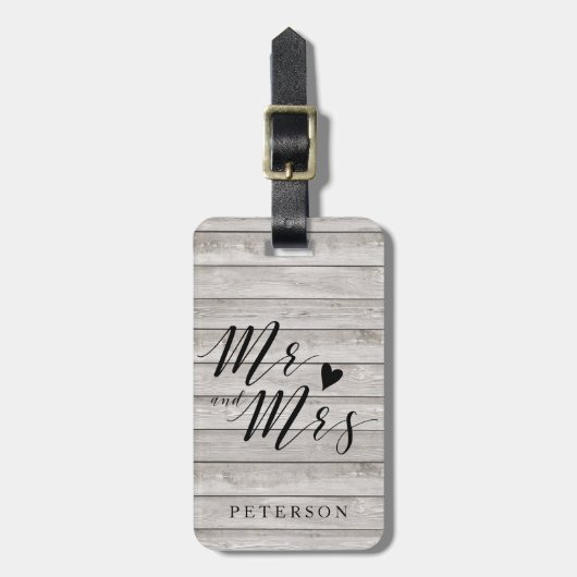 パーソナライズで素朴な木製の荷物のラベル ラゲッジタグ (正面縦)